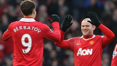 Rooney og Berbatov 26 12 11